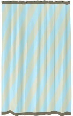 Online Mette Ditmer - DIAGONAL shower curtain - Light blue