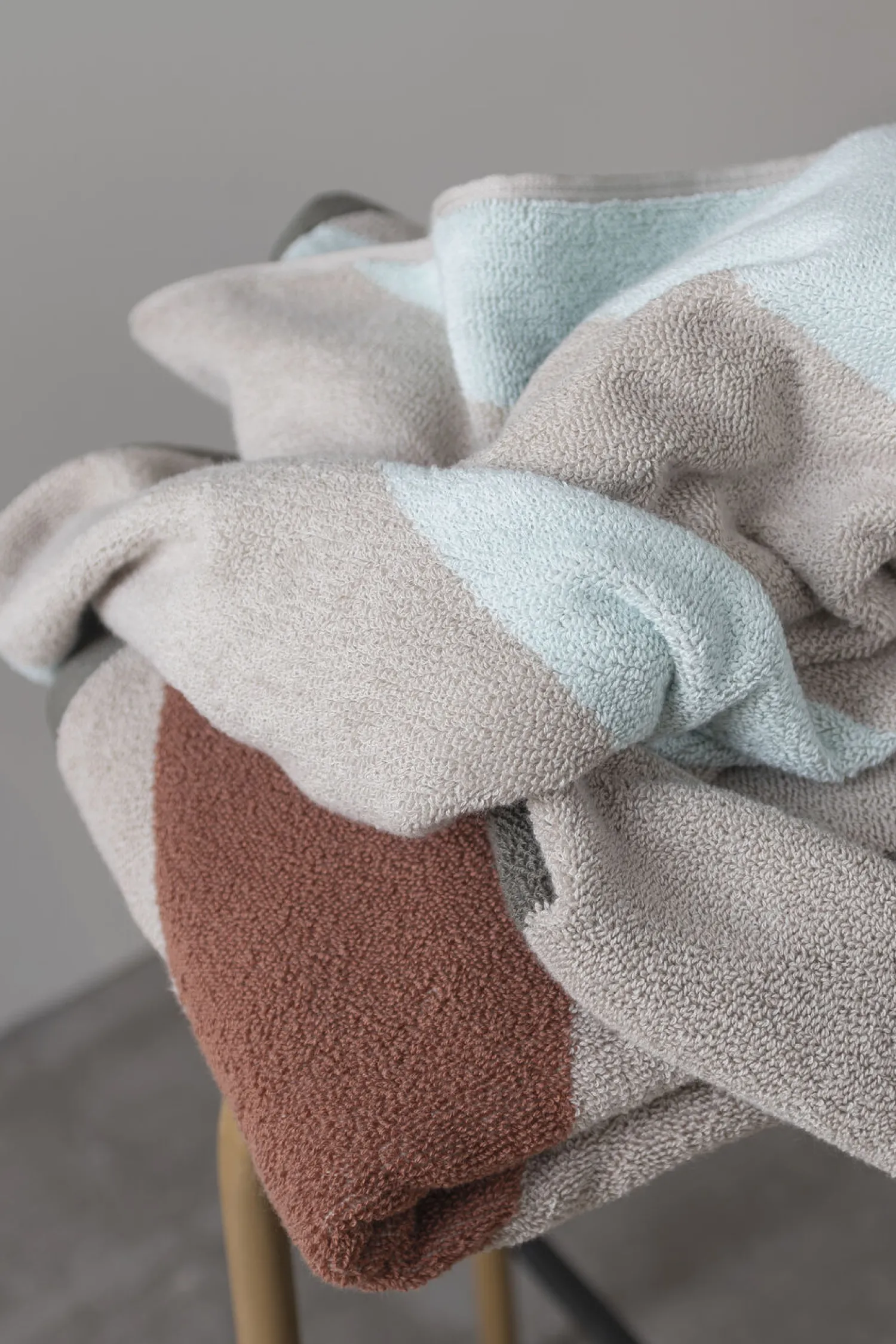 Best Mette Ditmer - DIAGONAL towel - Brick