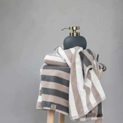 Clearance Mette Ditmer - DISORDER gæstehåndklæde, 2 stk., Off-white