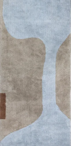 Clearance Mette Ditmer - FIGURA rug, medium - Light blue