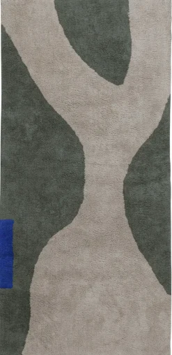 Discount Mette Ditmer - FIGURA rug, medium - Dark olive