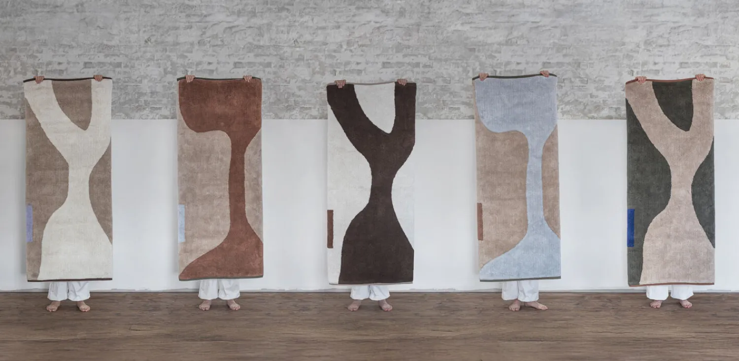 Hot Mette Ditmer - FIGURA rug, medium - Brown