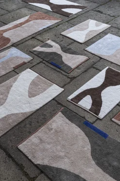 Clearance Mette Ditmer - FIGURA rug, small - Brick
