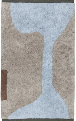 Hot Mette Ditmer - FIGURA rug, small - Light blue