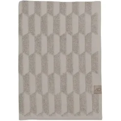 Outlet Mette Ditmer - GEO badehåndklæde (70x135 cm) - Sand