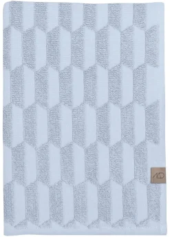 Best Mette Ditmer - GEO-håndklæde - Light Blue - W35 x L55 cm