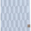 Best Mette Ditmer - GEO-håndklæde - Light Blue - W70 x L133 cm