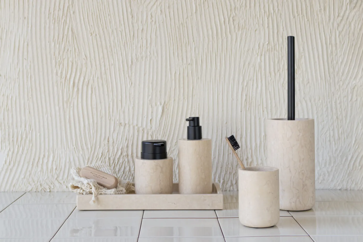 Clearance Mette Ditmer - MARMOR tandbørsteholder, Sand