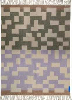 New Mette Ditmer - MAZE-plaid - Lilac - W130 x L190 cm