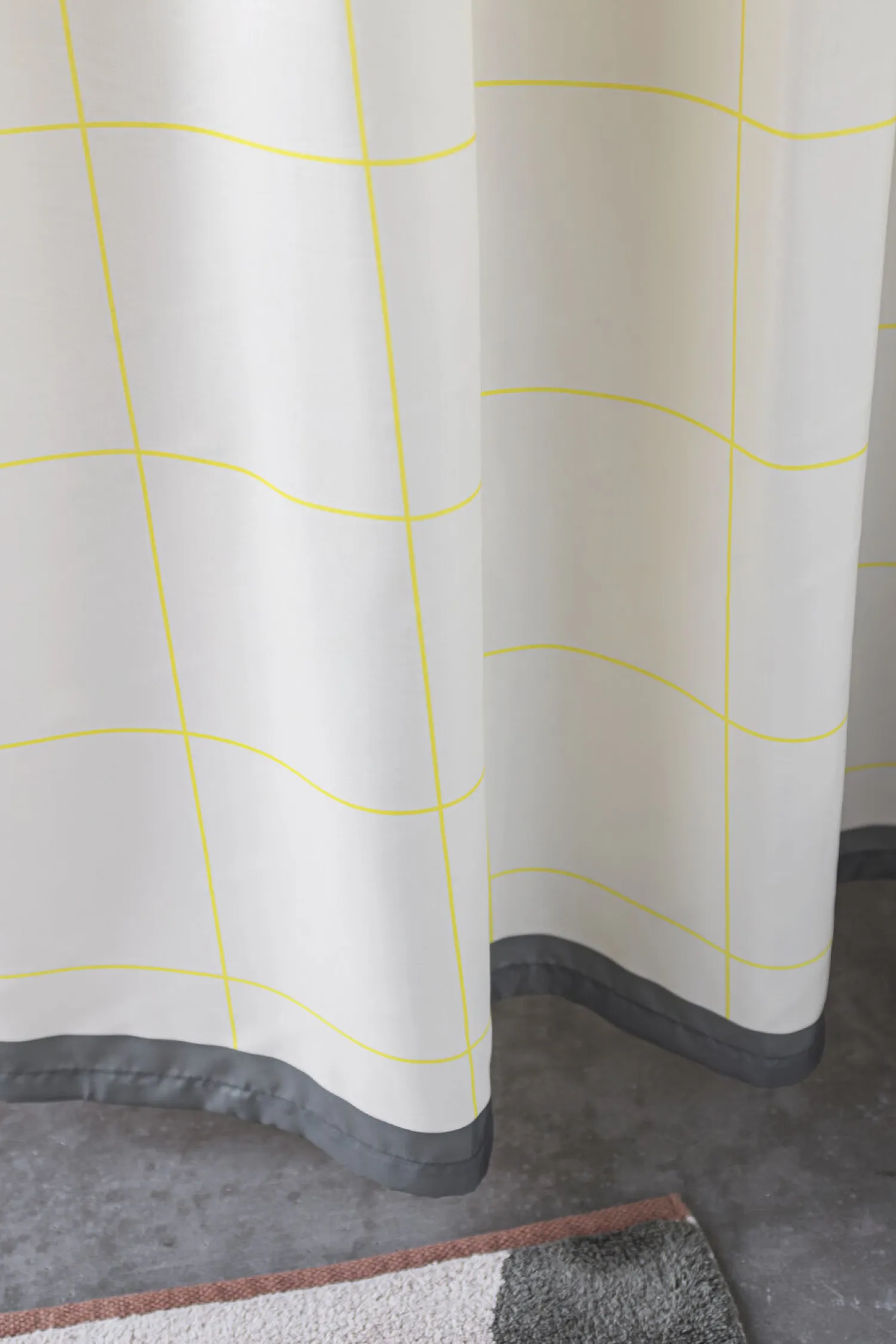 New Mette Ditmer - MESH shower curtain - Yellow