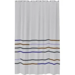 Clearance Mette Ditmer - MIKADO badeforhæng - Lysegrå - 150 x H 200 cm
