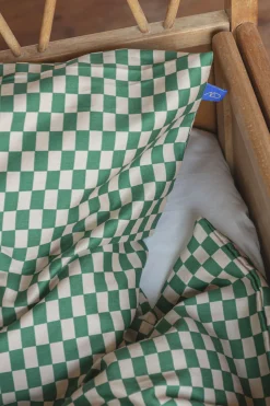 Mette Ditmer - MINI baby bed set - Pine green / Tan