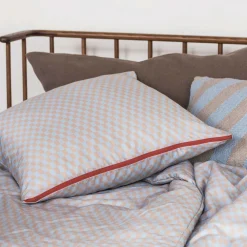 Discount Mette Ditmer - MINI-sengesæt - Light blue/Tan - W140 x L220 cm