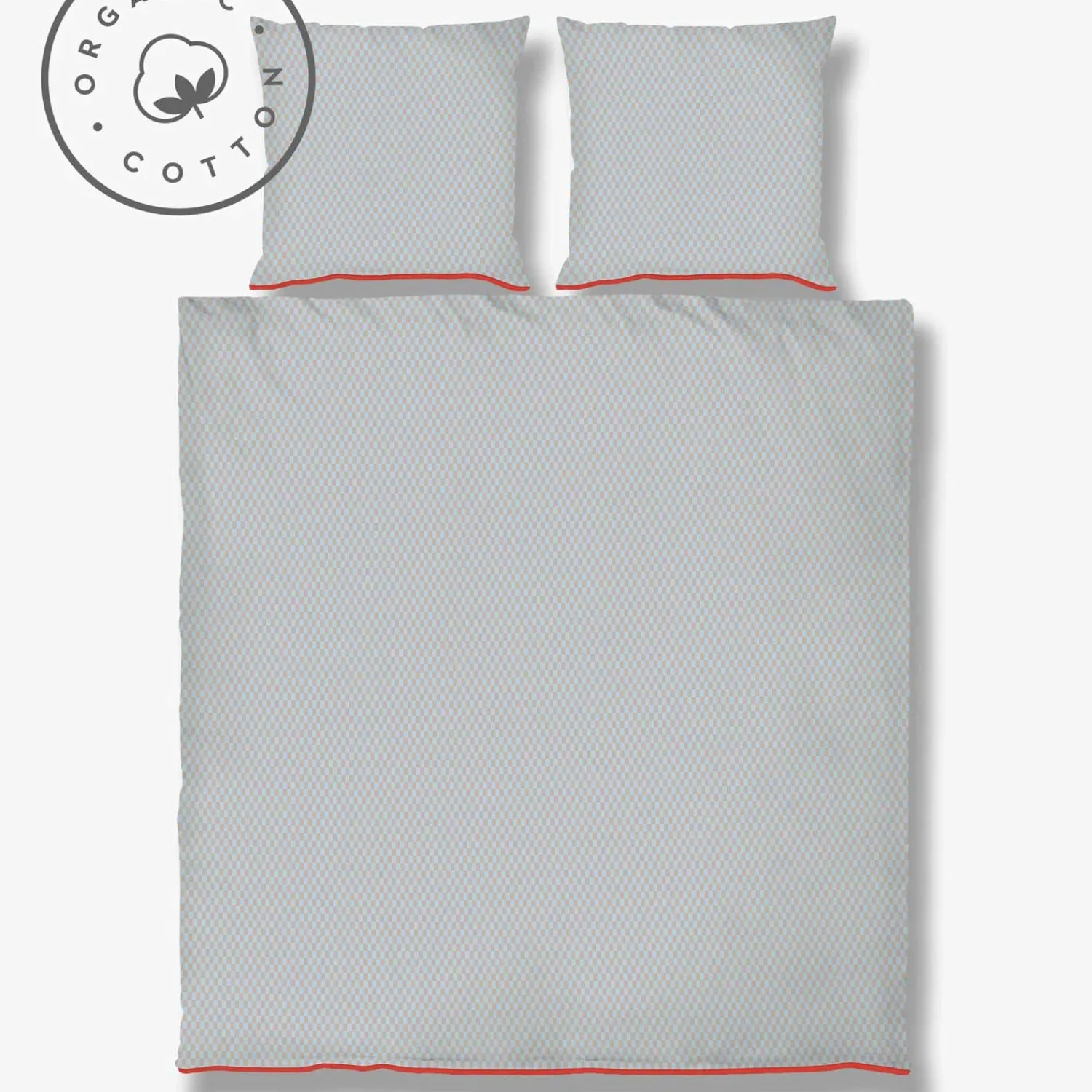 New Mette Ditmer - MINI-sengesæt - Light blue/Tan - W200 x L220 cm