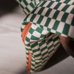 Online Mette Ditmer - MINI-sengesæt - Pine green/Tan - W200 x L220 cm