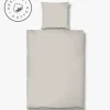 Hot Mette Ditmer - MINI-sengesæt - Sand/Light grey - W140 x L200 cm