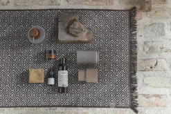 Clearance Mette Ditmer - MOROCCO-bademåtte - Chocolate/Off-white - W50 x L80 cm