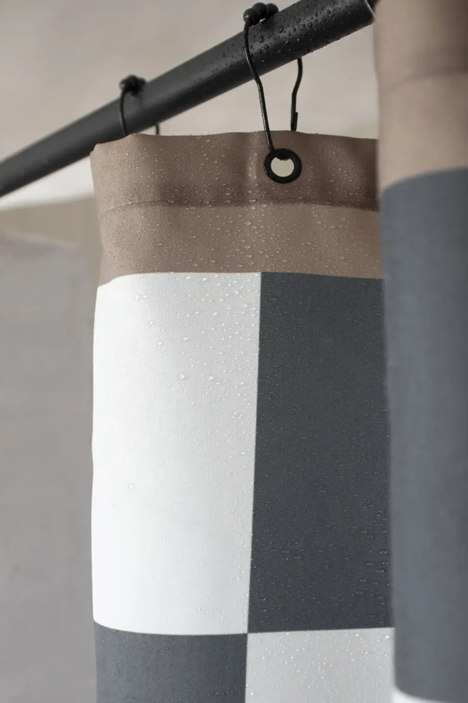 Sale Mette Ditmer - RETRO-badeforhæng - Dark grey