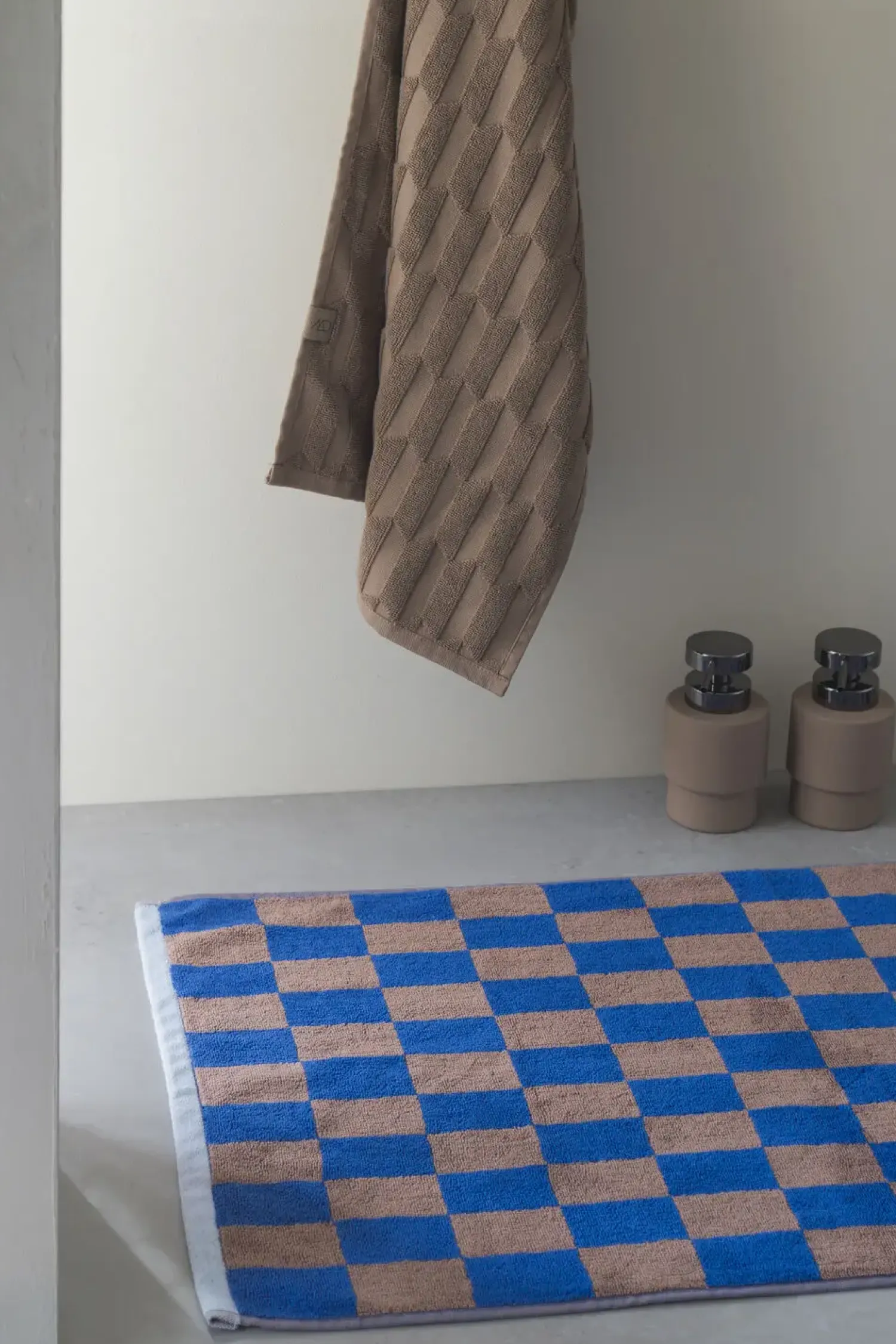 New Mette Ditmer - RETRO-bademåtte - Cobalt