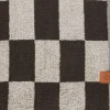 New Mette Ditmer - RETRO-håndklæde - Chocolate - W70 x L133 cm