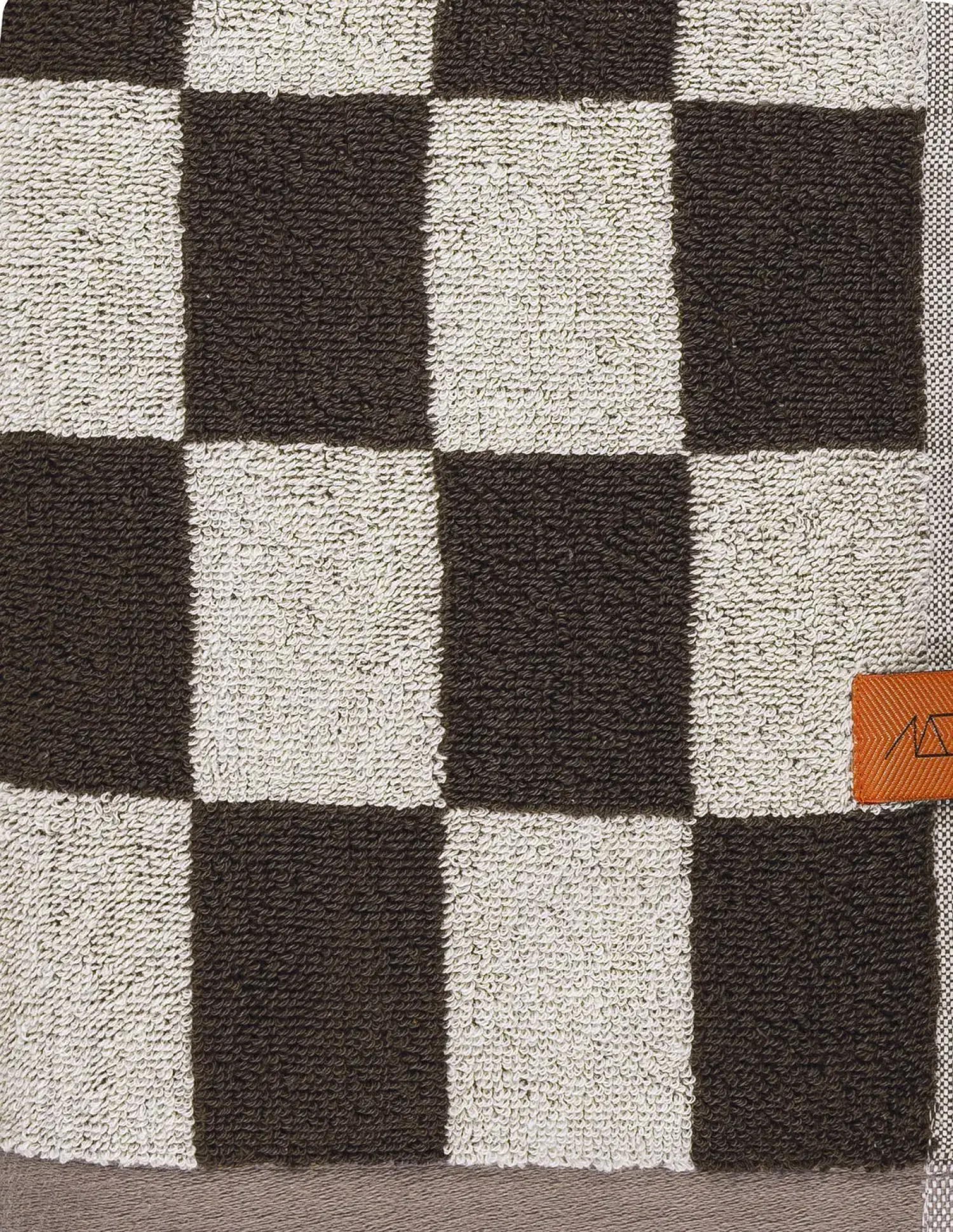 Online Mette Ditmer - RETRO-håndklæde - Chocolate - W50 x L 90 cm
