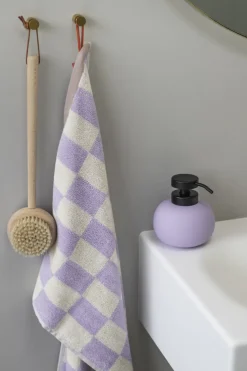 Sale Mette Ditmer - RETRO håndklæde, lilla