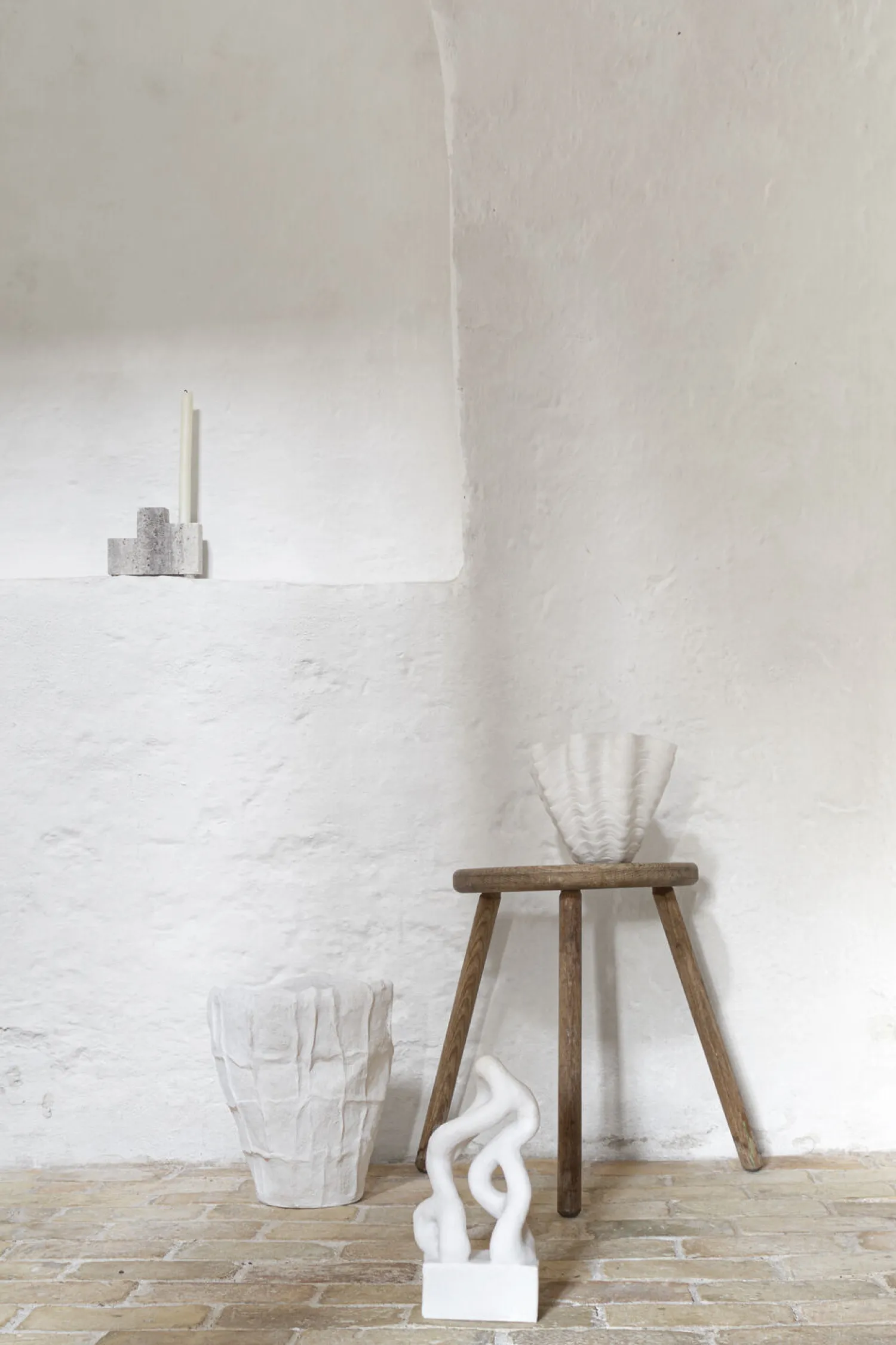 Discount Mette Ditmer - SHELL-vase - Small - Off-white