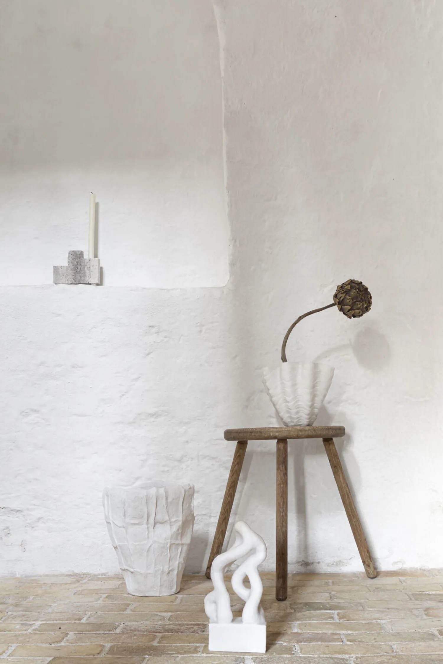 Discount Mette Ditmer - SHELL-vase - Small - Off-white