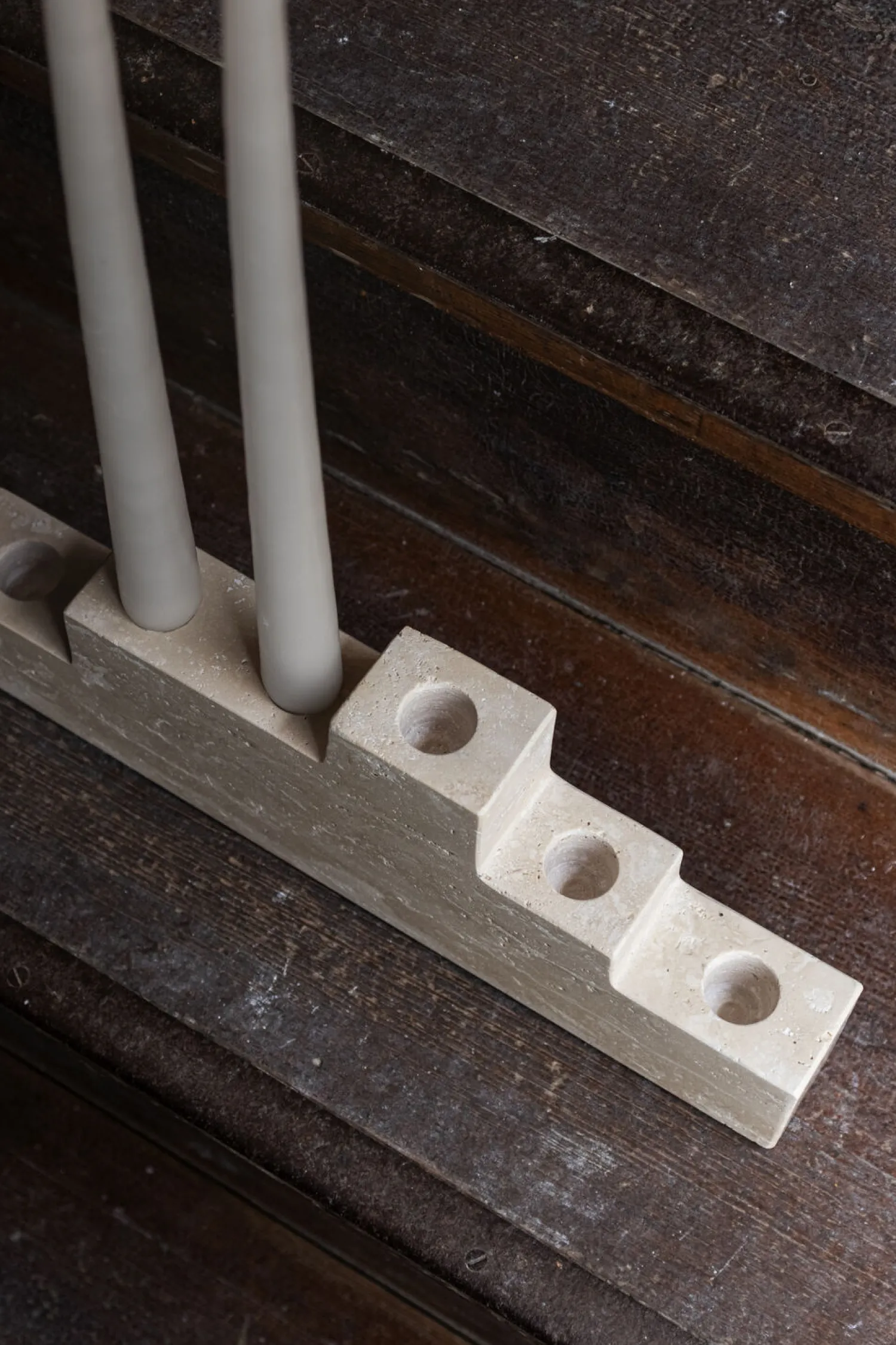 Online Mette Ditmer - STEP six candleholder - Linen