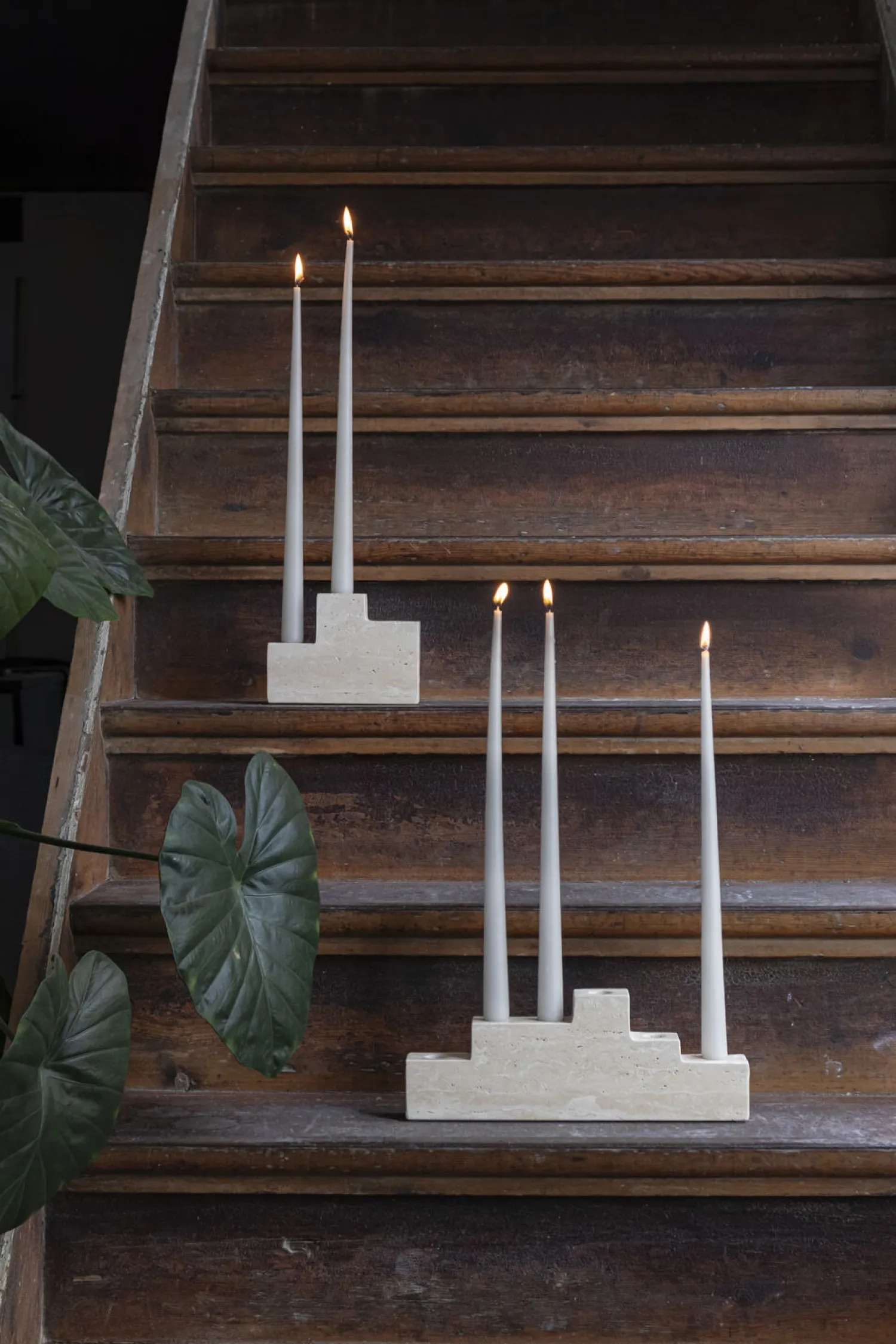 Online Mette Ditmer - STEP six candleholder - Linen