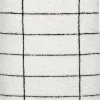 New Mette Ditmer - TILE gæstehåndklæde, 2 stk., Sort / Off-white