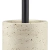 Mette Ditmer - TRAVERTINE toilet brush holder - Linen