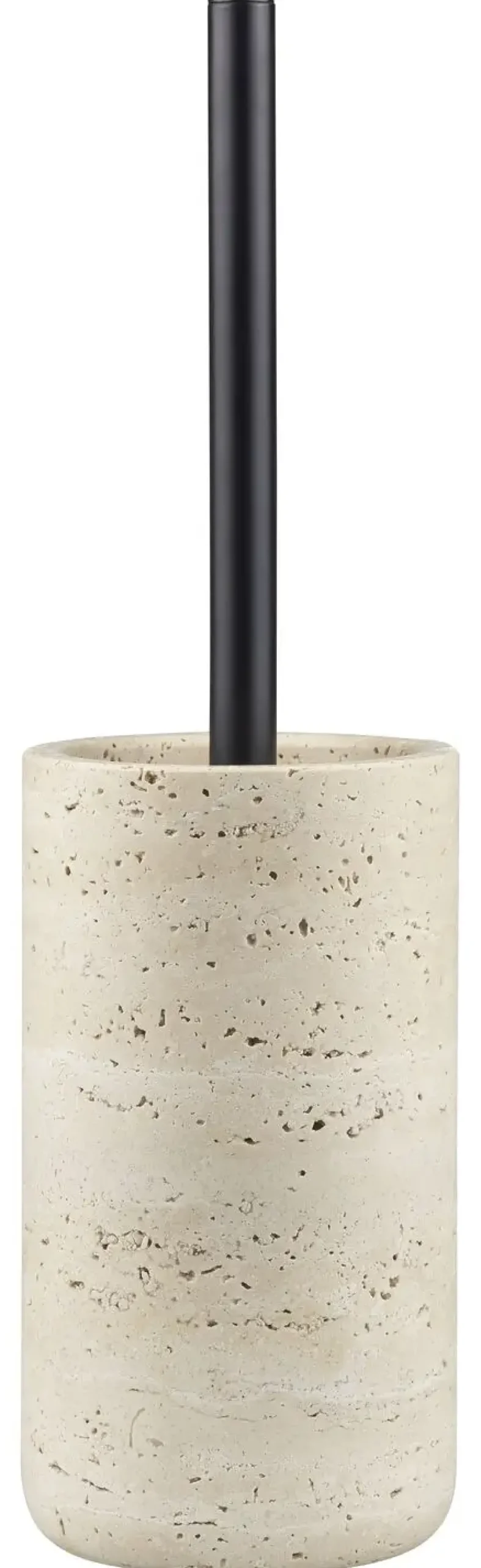 Mette Ditmer - TRAVERTINE toilet brush holder - Linen