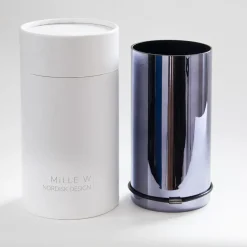 Sale MILLE W NORDISK DESIGN - Lyslygte/Vase i medium (Sort)