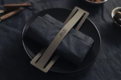 Sale MILLE W NORDISK DESIGN - Servietholder - Grå læder
