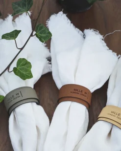 Sale MILLE W NORDISK DESIGN - Servietholder - Grå læder