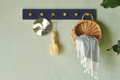 Best Moudhome - COLOR Knagerække i træ mørk blå - 70 cm
