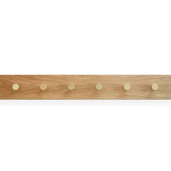 Online Moudhome - Ege Knagerække med Messing Knager - 70 cm