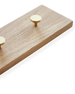 Online Moudhome - Ege Knagerække med Messing Knager - 70 cm