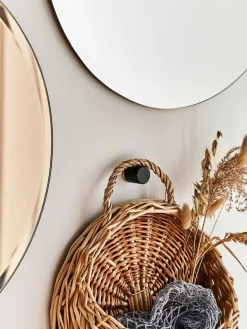 Outlet Moudhome - FACET rundt spejl Ø50 cm - Bronze