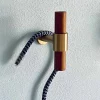 New Moudhome - OAK Knage - børstet messing og egetræ