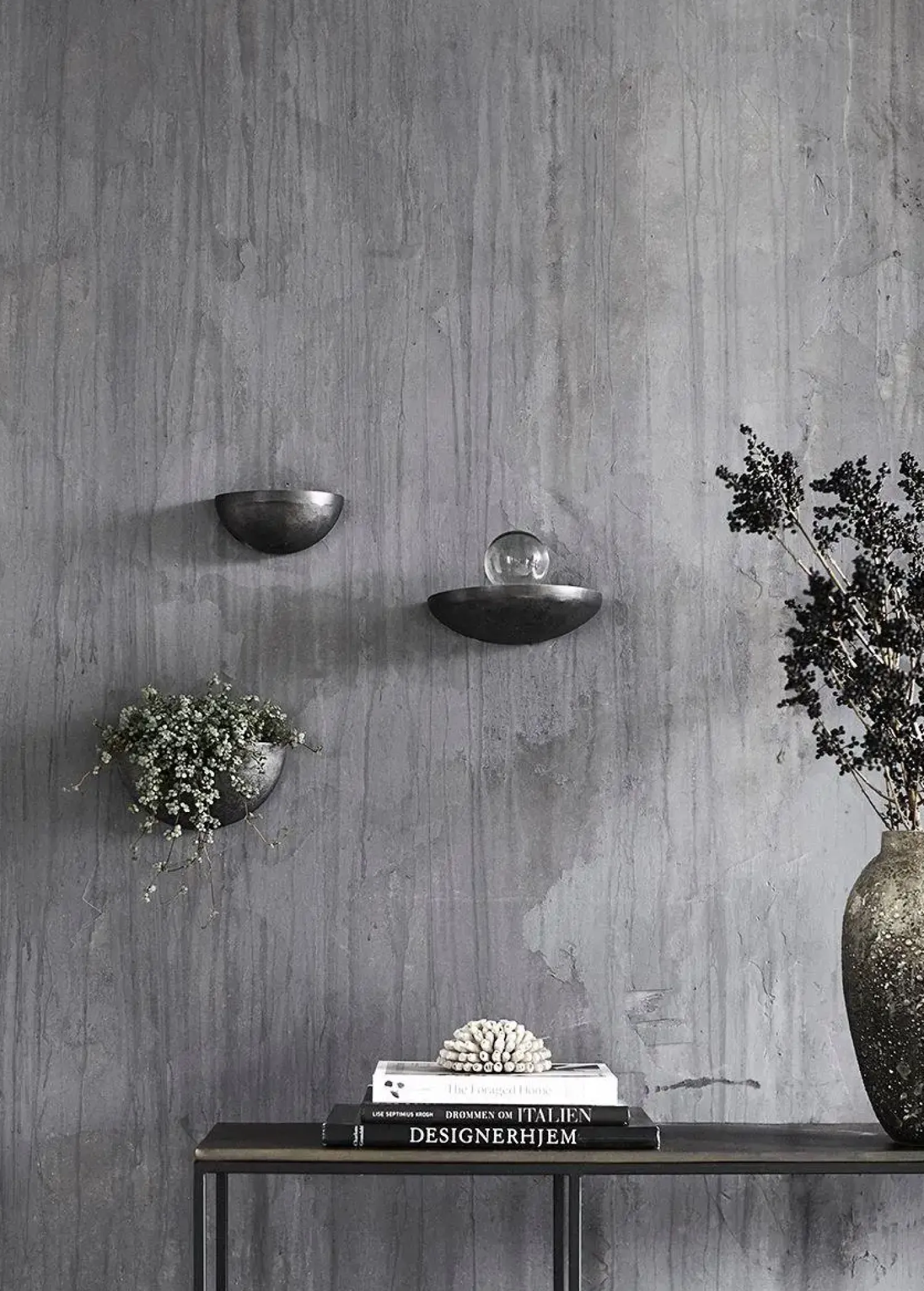Hot Muubs - Cast Hylde S - Antik Nikkel - LIMITED EDITION - Støbt Aluminium