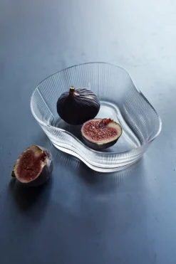 New Muubs - Skål Ripe L - Klar - Glas