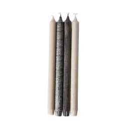 New Muubs - Stearinlys Yoro - Nordic glow S - 4 styk