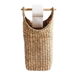 Best Muubs - Toiletrullekurv i flet - H: 60 x Ø: 30 cm