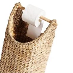 Best Muubs - Toiletrullekurv i flet - H: 60 x Ø: 30 cm