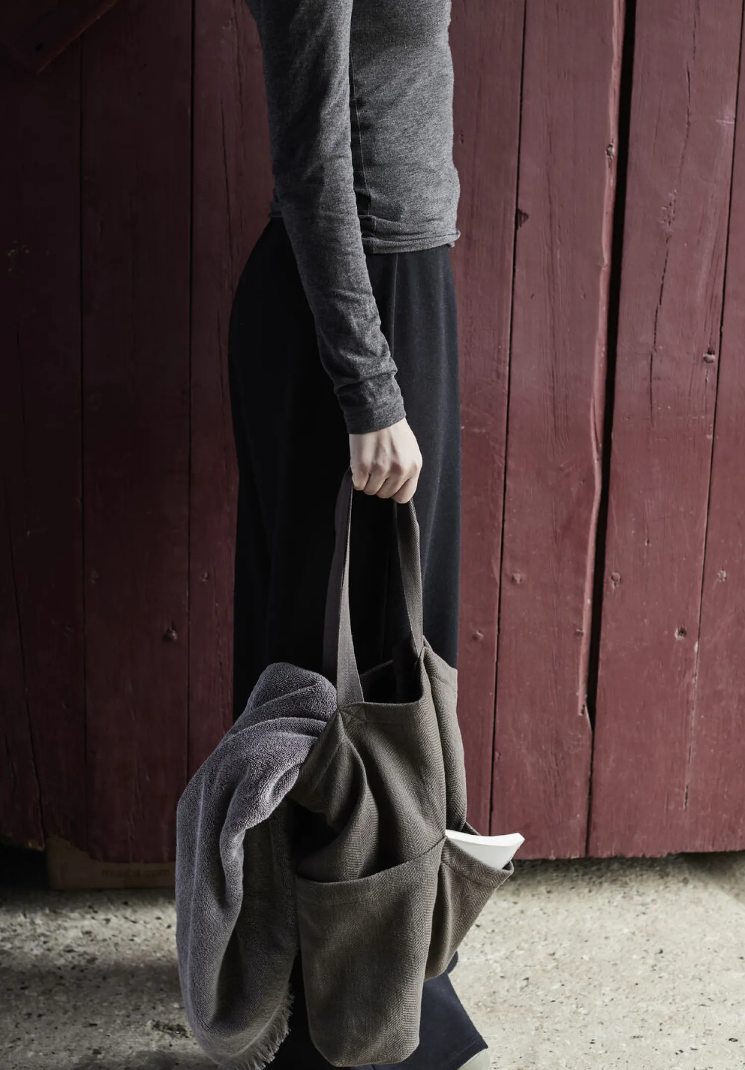 Sale Muubs -Umami Tote Bag - Sort/Brun