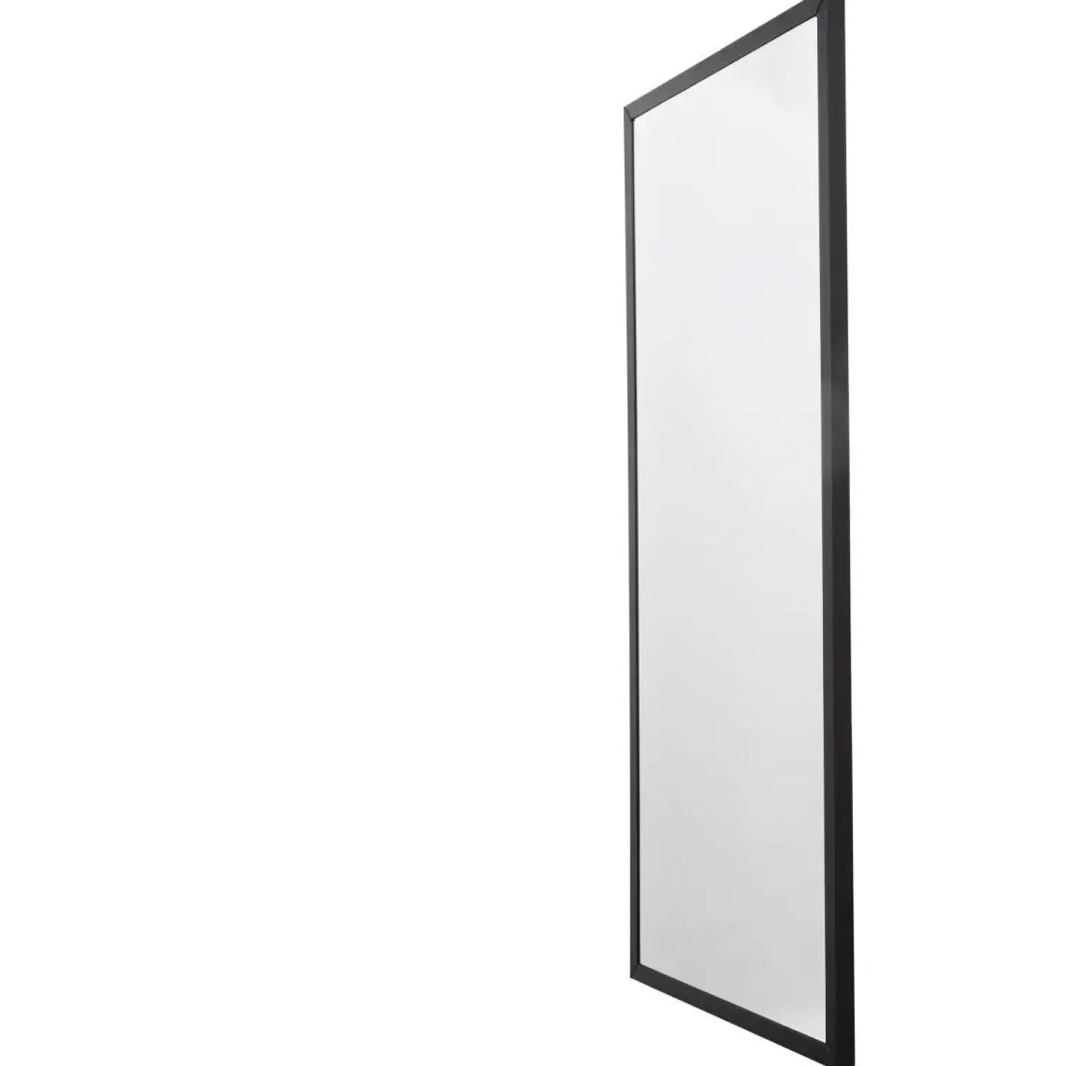 Sale Muubs - Vægspejl Washington L - Jern/Glas. : 90x 200 cm. Sort kant