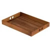 Outlet Neon Living bakke - Tray i valnød (large) 44x31x5 cm