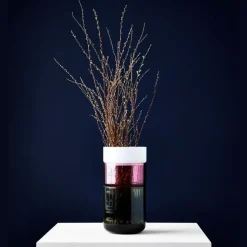 Sale Roomstore New Works - PI-NO-PI-NO Vase sæt - grå/fuchsia/opal